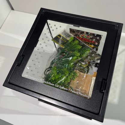 EncloSure™ Enclosure Lid System – For Use On Zoo Med Creatures™ 8″ × 8″