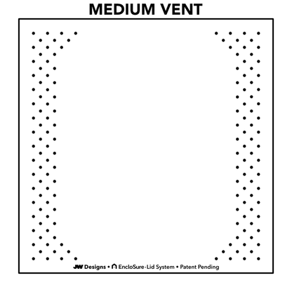 EncloSure™ Enclosure Lid System – For Use On Zoo Med Creatures™ 12″ × 12″