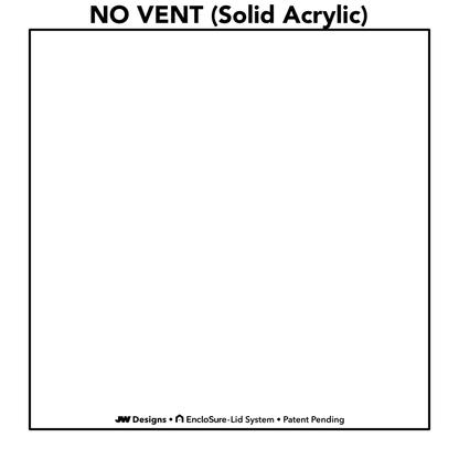 EncloSure™ Enclosure Lid System – For Use On Zoo Med Creatures™ 12″ × 12″