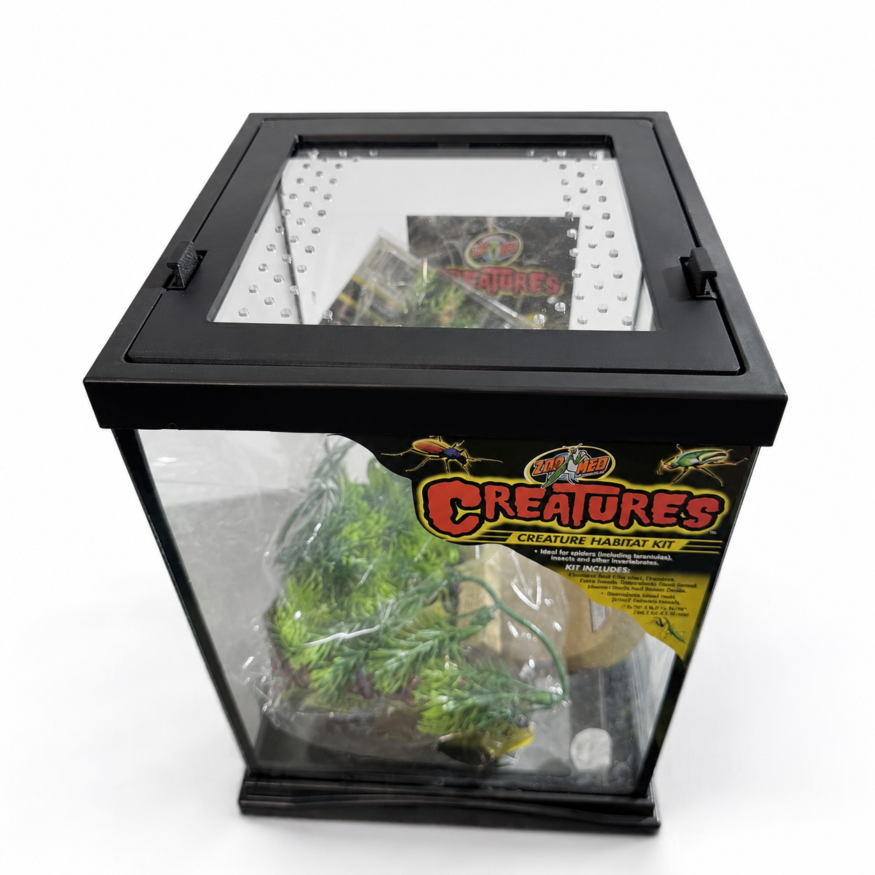 EncloSure™ Enclosure Lid System – For Use On Zoo Med Creatures™ 8″ × 8″